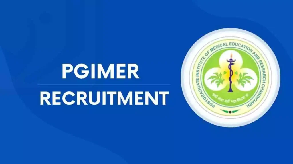 PGIMER நிறுவனத்தில் Project Research Scientist - I, Project Technical Support - II பணிகளுக்கு காலியிடங்கள்