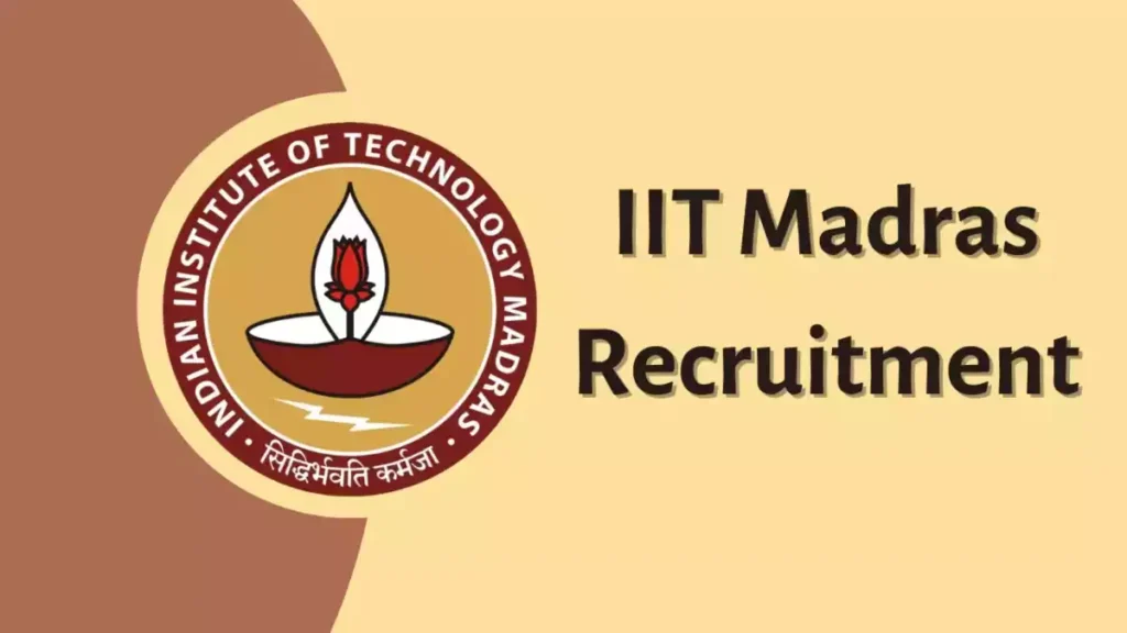 IIT Madras Superintending Engineer, Junior Technician பணிகளுக்கு காலியிடங்கள்