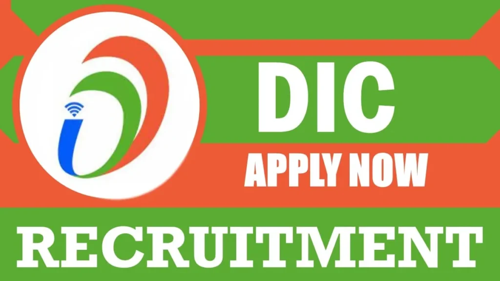 DIC வேலைவாய்ப்பு: MTS Staff காலி பணியிடங்கள் நிரப்பப்படவுள்ளன - 12ம் வகுப்பு / டிப்ளமோ தேர்ச்சி பெற்றவர்கள் விண்ணப்பிக்கலாம்