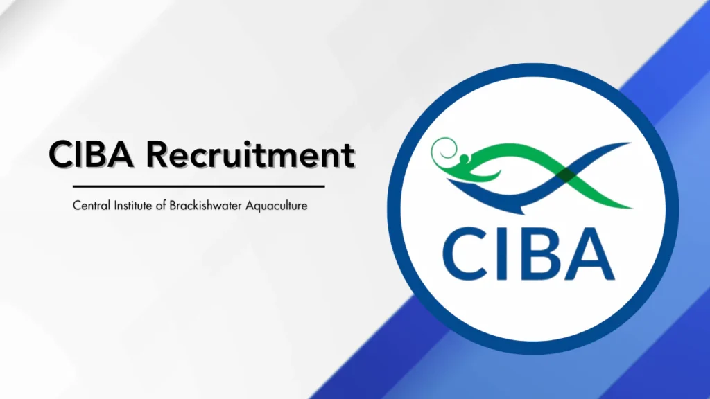 ICAR- Central Institute of Brackishwater Aquaculture வேலைவாய்ப்பு: Young Professional II காலி பணியிடங்கள் நிரப்பப்படவுள்ளன - ரூ.42,000 வரை சம்பளம்