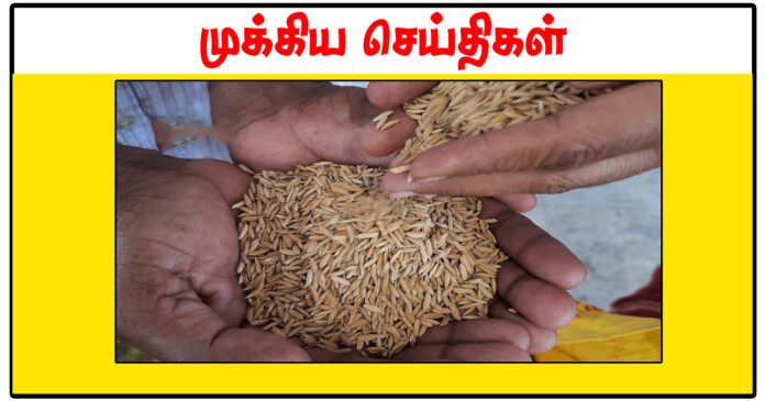 நவீன நேரடி நெல் சாகுபடி தொழில்நுட்ப பயிற்சி