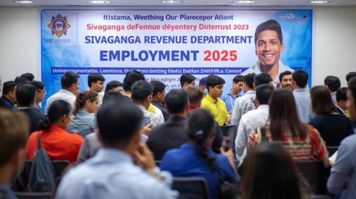 சிவகங்கை வருவாய்த்துறை வேலைவாய்ப்பு 2025 🏛️ – Village Assistant (30 காலியிடங்கள்)