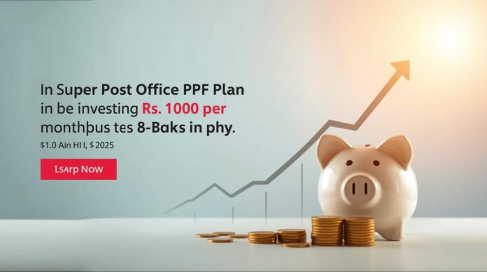 மாதம் ரூ.1,000 முதலீடு செய்தால் ரூ.8 லட்சம்! _ சூப்பரான Post Office PPF திட்டம்