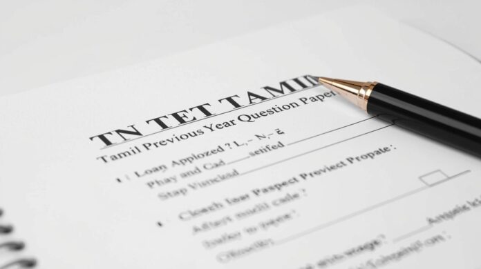 TN TET Tamil Previous Year Question Paper with Answers (Free PDF Download)