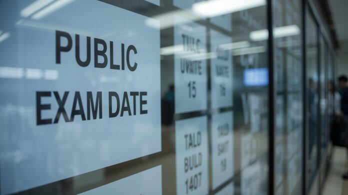 10th & 12th Class Public Exam Date Announcement