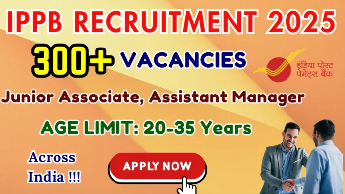 📰 India Post Payments Bank (IPPB) – 309 காலியிடங்கள்! தேர்வு/நேர்காணல் இன்றி நேரடி நியமனம் 🚀