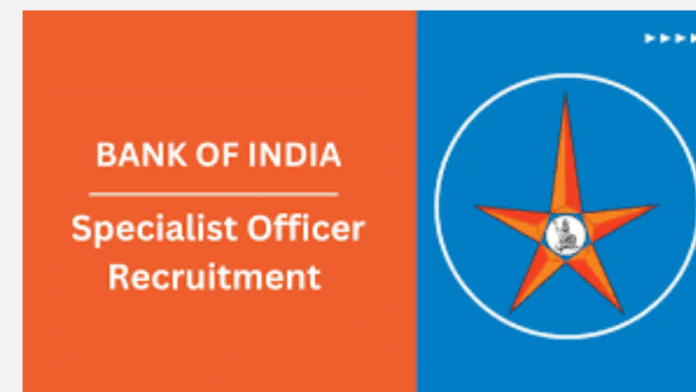🏦 Bank of India SO Recruitment 2025 – 115 Specialist Officer Jobs! Apply Online 🚀✨