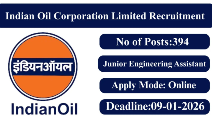 🛢️ IOCL Recruitment 2026 🔥 | 394 Junior Engineering Assistant பணியிடங்கள் | Diploma / B.Sc Apply