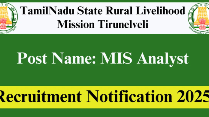 🔥 Tirunelveli District Recruitment 2025: MIS Analyst வேலை – ரூ.25,000 சம்பளம்! ஆன்லைனில் விண்ணப்பிக்கலாம் 💻📊