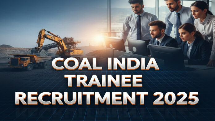 🔥 Coal India Recruitment 2025 – CA / CMA Industrial Trainee 125 Posts | ₹22,000 Stipend | Apply Online