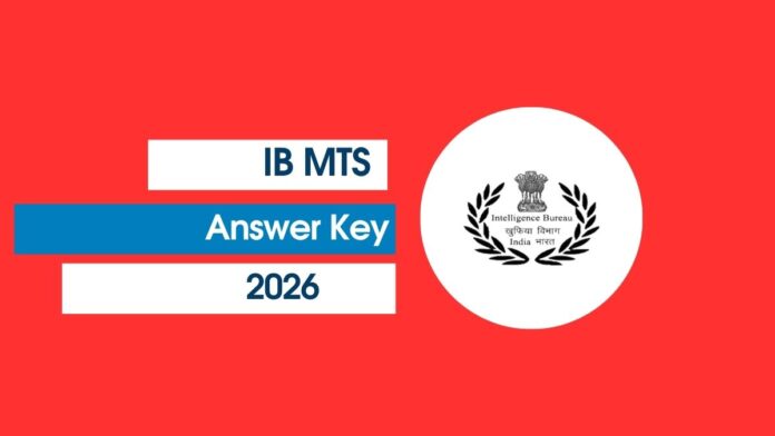IB MTS Answer Key 2026 வெளியானது 📝 | 29.01.2026 | Answer Key + Response Sheet