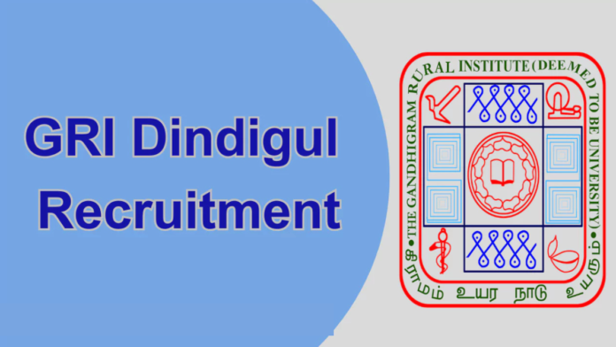 🏛️ GRI Dindigul Recruitment 2026 | ₹50,000 சம்பளம் – Retired Audit Officer வேலை 📊📩