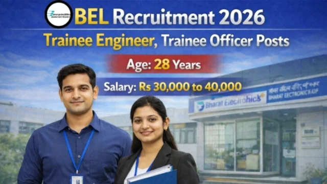 🛡️ BEL Recruitment 2026 🔥 Freshers-க்கு அருமையான வாய்ப்பு | 51 Trainee Engineer & Officer Jobs!