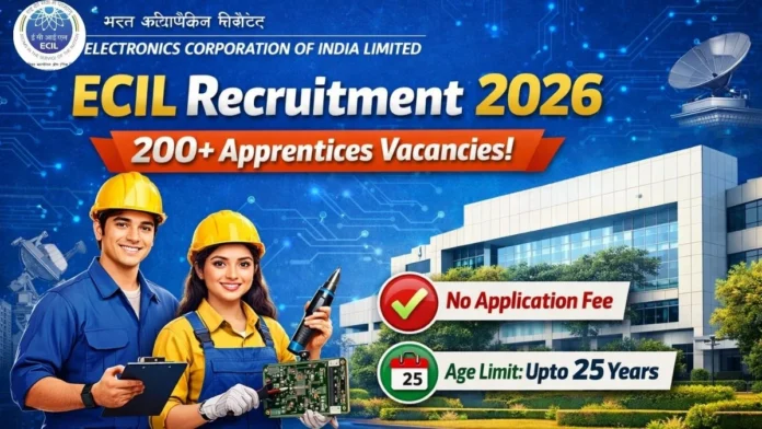 🔥 ECIL Hyderabad Apprentice Recruitment 2026 | Graduate & Technician Apprentice – 248 பணியிடங்கள் | Online Apply 🏭🎓