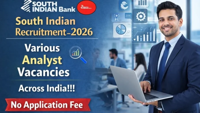 🔥 South Indian Bank வேலைவாய்ப்பு 2026 | Credit Analyst, Technical Manager | All India Jobs 🏦💼
