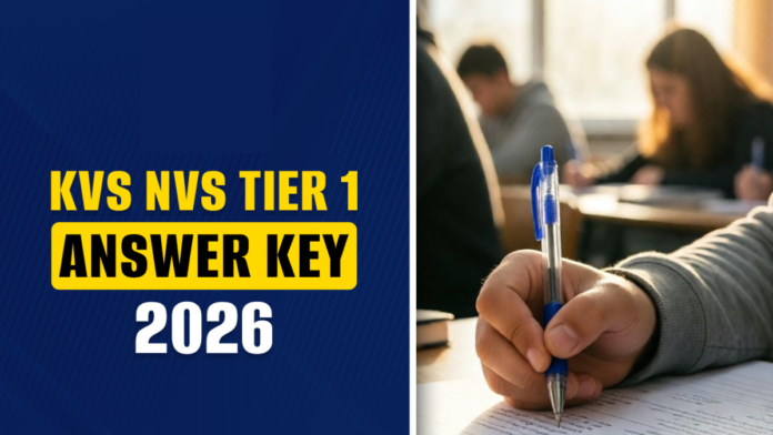📝 KVS NVS Tier-1 Answer Key 2026 வெளியானது! | OMR Sheet Download & Objection Details – CBSE Official 🚨