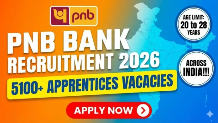 🏦 PNB Bank Apprentices Recruitment 2026 🔥 | 5138 Apprentice வேலைவாய்ப்புகள் | Any Degree