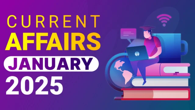 🗞️ January 2025 Current Affairs PDF | TNPSC / SSC Monthly CA Notes