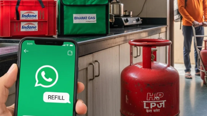 📲 WhatsApp, Missed Call மூலம் LPG Gas Cylinder Book செய்யலாம்! Indane, HP, Bharat Gas Easy Methods