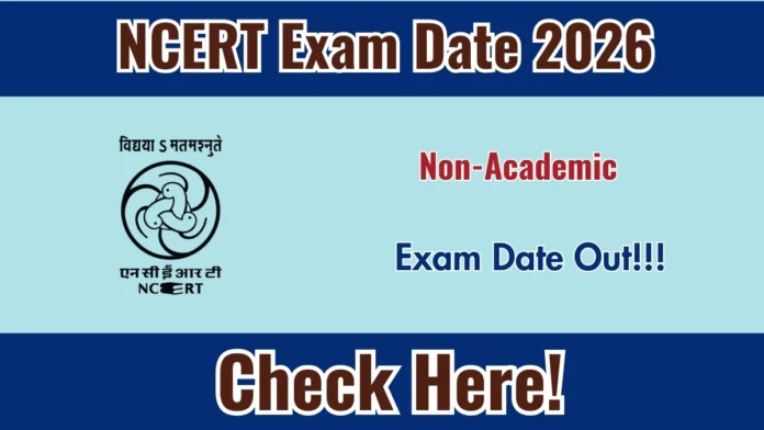 📢 NCERT Group A, B & C Exam Date 2026 அறிவிப்பு! Hall Ticket விரைவில் வெளியீடு