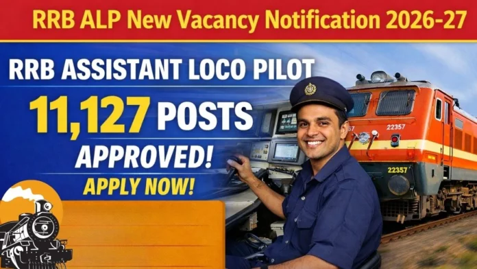 🚆 RRB ALP Recruitment 2026 – 11,127 Assistant Loco Pilot பணியிடங்கள் அறிவிப்பு! Railway Job Opportunity 🔥