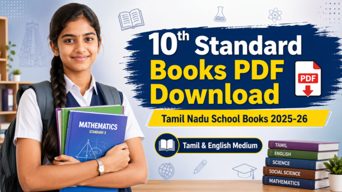 📚 10th Standard Tamil Nadu School Books PDF Download