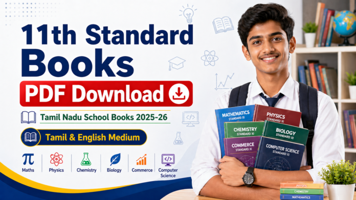 📚 11th Standard Tamil Nadu School Books PDF Download