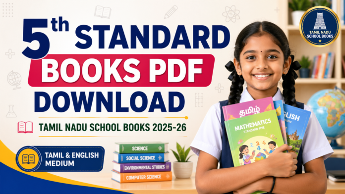 📚 5th Standard Tamil Nadu School Books PDF Download