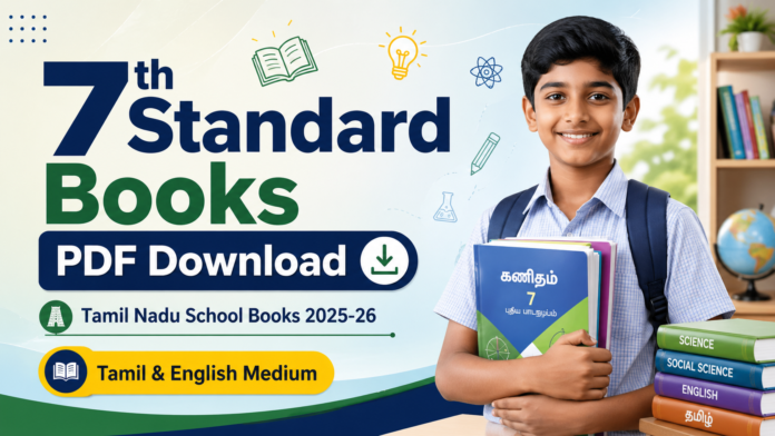 📚 7th Standard Tamil Nadu School Books PDF Download