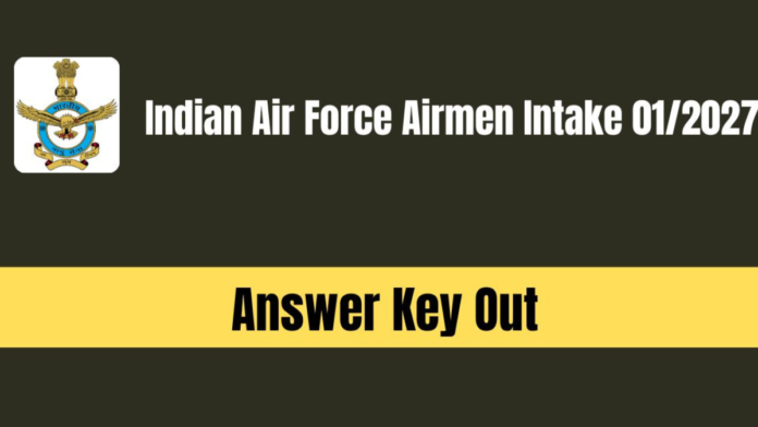✈️ IAF Airmen Answer Key 2026: Intake 01/2027 Key வெளியீடு! எப்படி Download செய்வது? 🔥