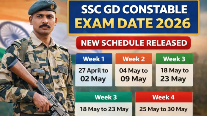 🚨 SSC GD Constable Exam Date 2026 OUT! April 27 முதல் Exam – Full Schedule & Tips 🔥