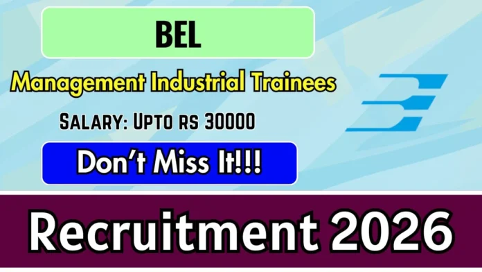 💼 BEL Walk-in Job 2026 🔥 | ₹30,000 சம்பளம் | CA/CMA Candidates Apply!