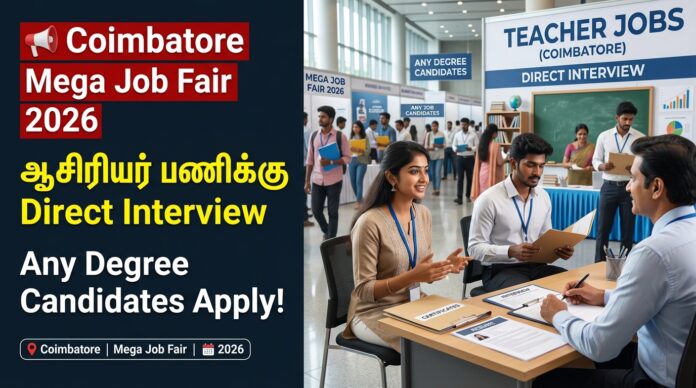 Coimbatore Mega Job Fair 2026