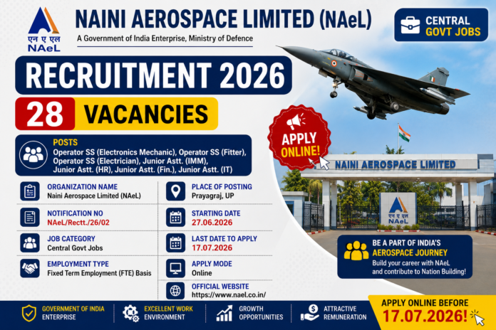✈️ NAeL Recruitment 2026: ITI, Degree முடித்தவர்களுக்கு 28 வேலைவாய்ப்பு | Apply Online!