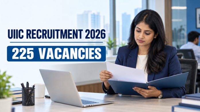 UIIC Recruitment 2026 – 225 Administrative Officer vacancies featured image