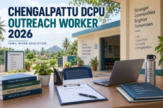 Chengalpattu DCPU Recruitment 2026 Outreach Worker – சமூகப் புறத்தொடர்புப் பணியின் விளக்கப்படம்