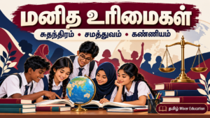 மனித உரிமைகள் — ஒன்பதாம் வகுப்பு குடிமையியல் தமிழ்ப் பாடப்பகுதி