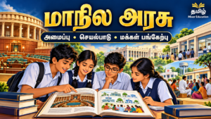 மாநில அரசு எவ்வாறு செயல்படுகிறது? — தமிழ் குடிமையியல் பாடப்பகுதி