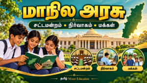 மாநில அரசு — ஏழாம் வகுப்பு குடிமையியல் தமிழ்ப் பாடப்பகுதி