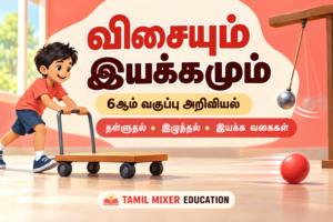 விசையும் இயக்கமும் — 6ஆம் வகுப்பு அறிவியல்: தள்ளுதல், இழுத்தல், இயக்க வகைகள்