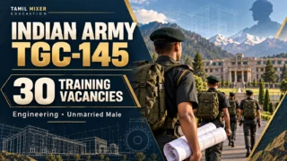 Indian Army TGC-145 – 30 Engineering training இடங்கள்; AI விளக்கப்படம்