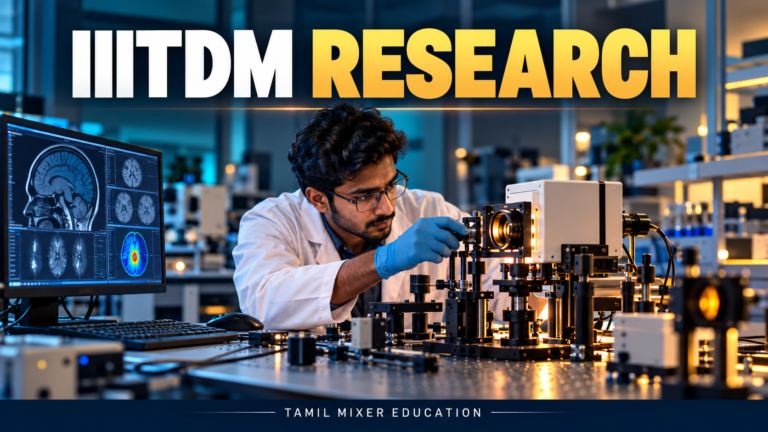 IIITDM Kancheepuram Recruitment 2026 தொடர்பான AI விளக்கப்படம்; அதிகாரப்பூர்வ அலுவலகப் புகைப்படம் அல்ல