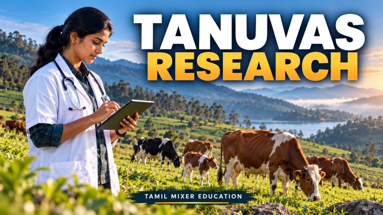 TANUVAS Udumalpet Recruitment 2026 தொடர்பான AI விளக்கப்படம்; அதிகாரப்பூர்வ அலுவலகப் புகைப்படம் அல்ல