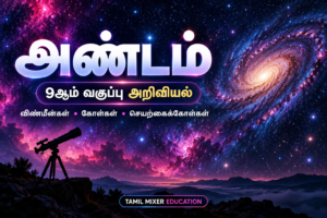 அண்டம் — 9ஆம் வகுப்பு அறிவியல் தமிழ்ப் பாடப்பகுதி