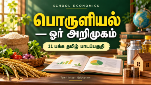 பொருளியல் ஓர் அறிமுகம் — பொருளியல் ஓர் அறிமுகம் PDF | 6ஆம் வகுப்பு — 11 பக்க தமிழ் பாடப்பகுதி